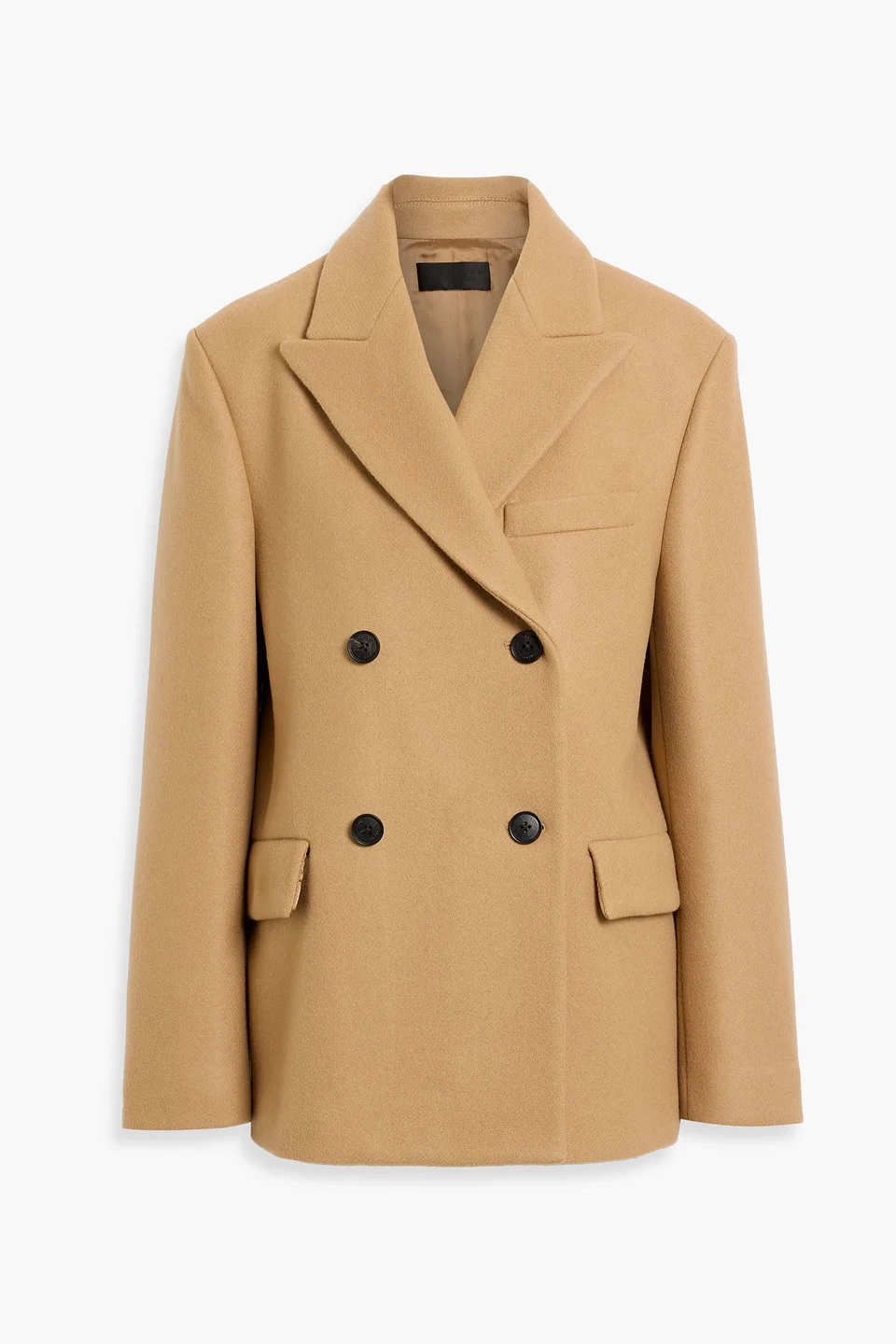 Vianney double-breasted wool-felt coat - 1