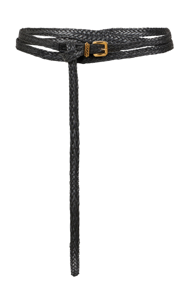 Leather Waist Belt black 1