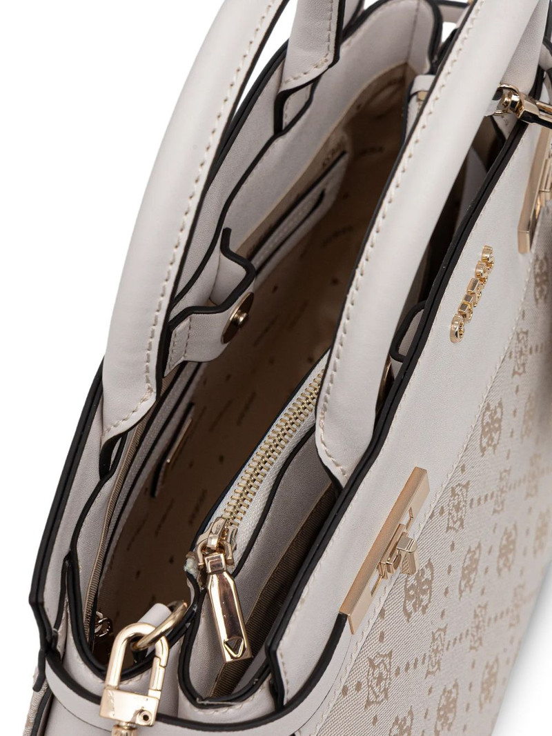 Melinda flower-charm tote bag 5