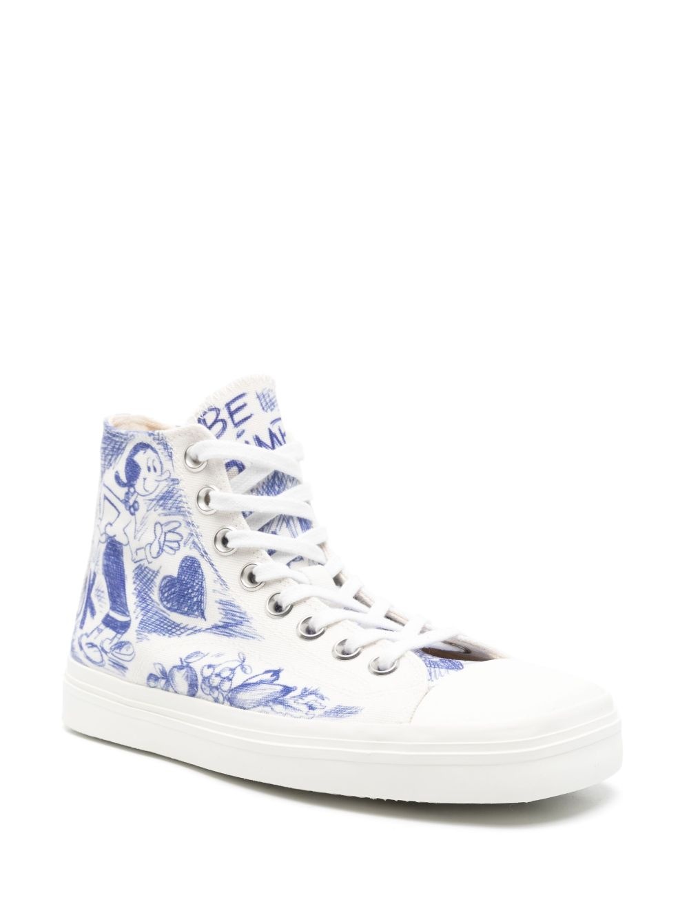 printed sneakers - 2