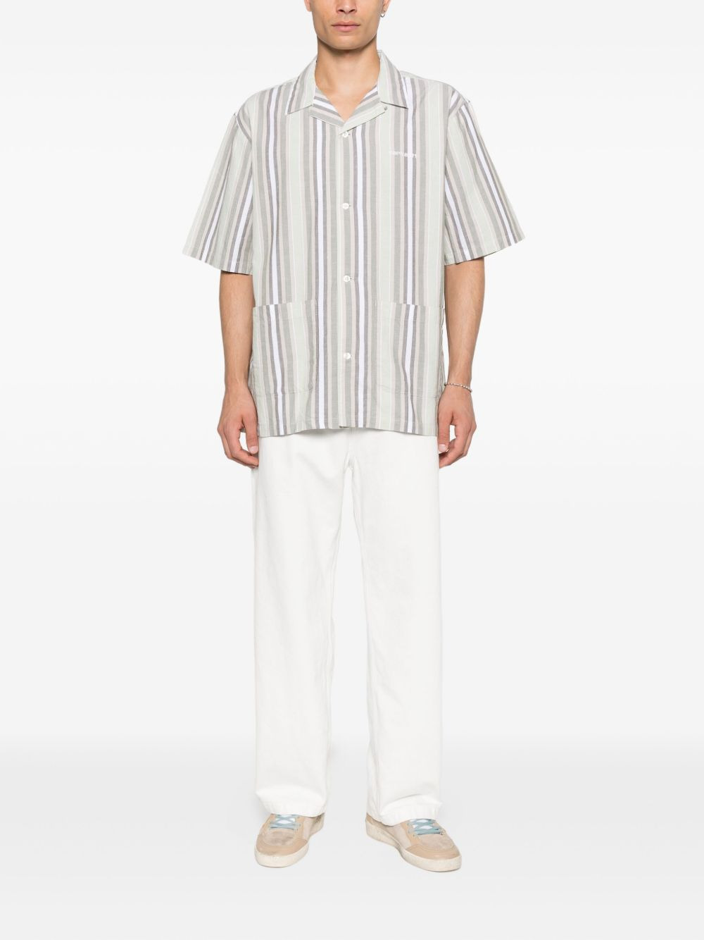 Folsey striped short-sleeve shirt - 2