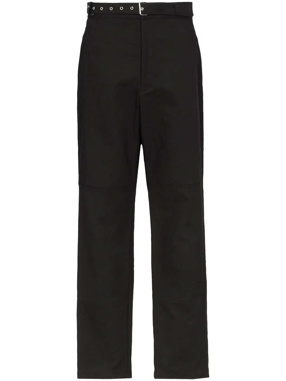 chino straight leg trousers - 1