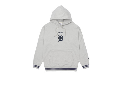 PALACE PALACE DETROIT TIGERS NEW ERA DROP SHOULDER HOOD GREY MARL outlook