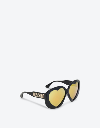 Moschino HEART LENSES BLACK SUNGLASSES outlook