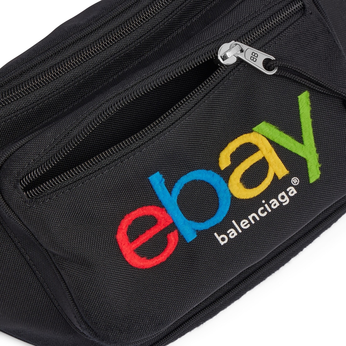 BALENCIAGA Men's Explorer Beltpack in Black | REVERSIBLE