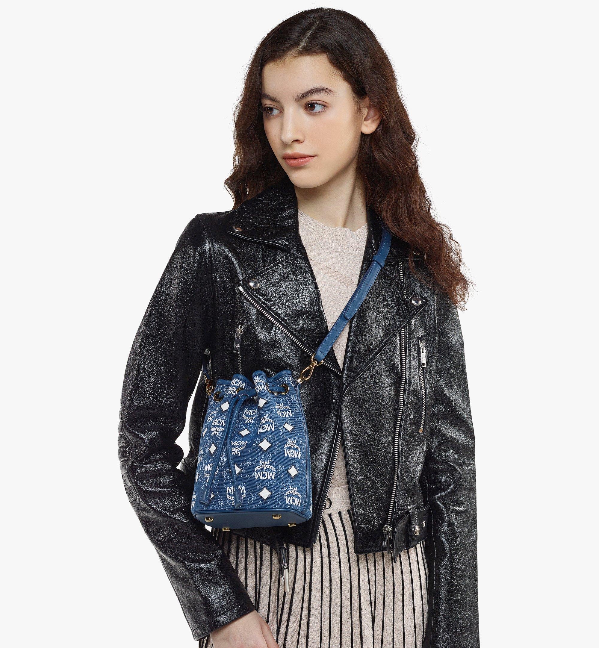 Dessau Drawstring in Vintage Denim Jacquard - 2