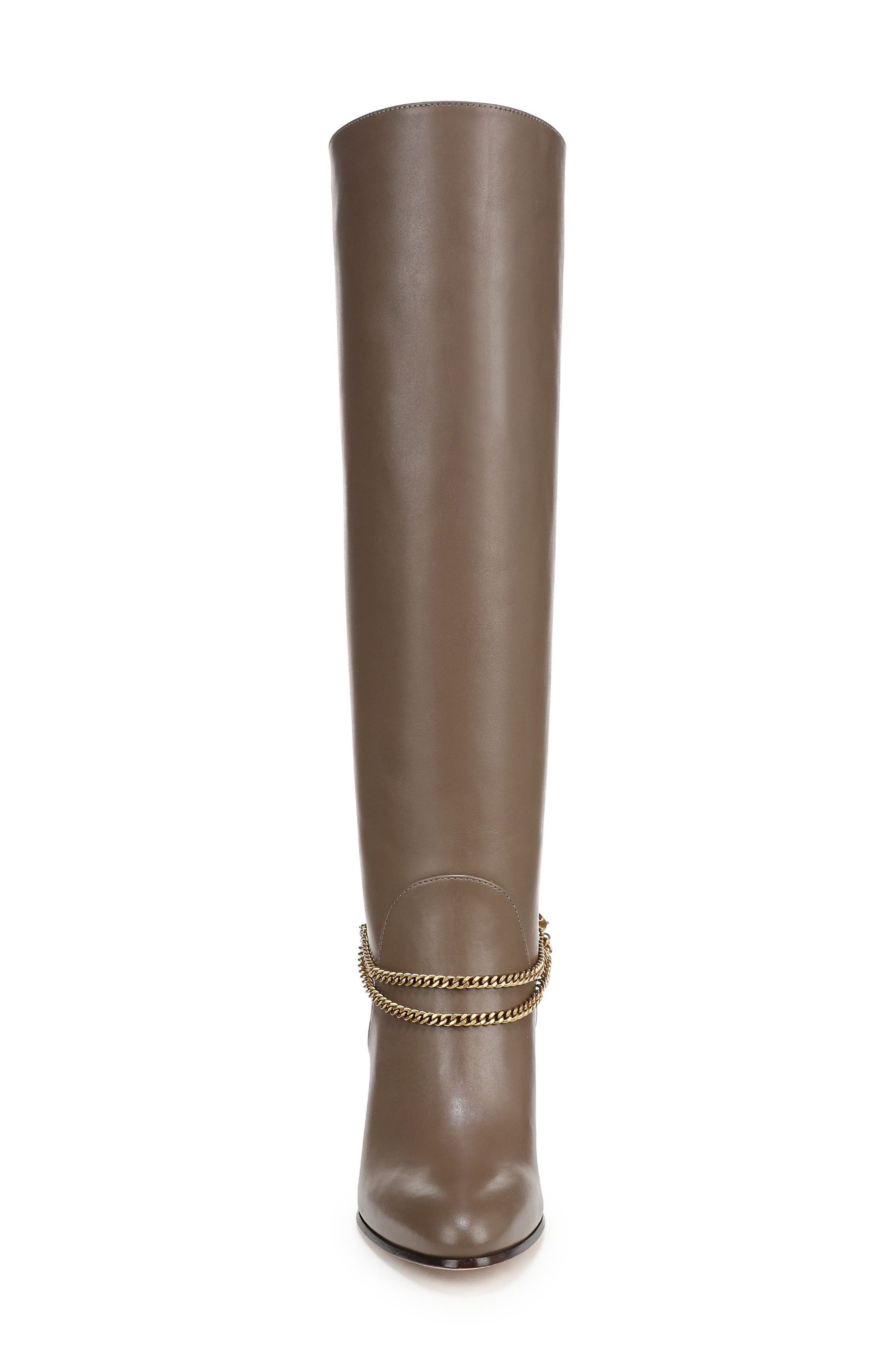 Veronica Beard Tarian Knee High Boot in Bark at Nordstrom - 4