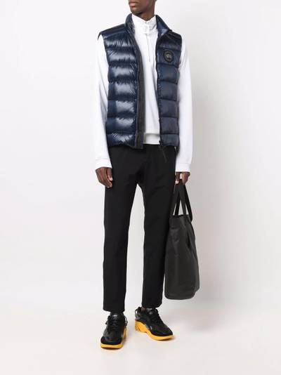 Canada Goose padded feather down gilet outlook