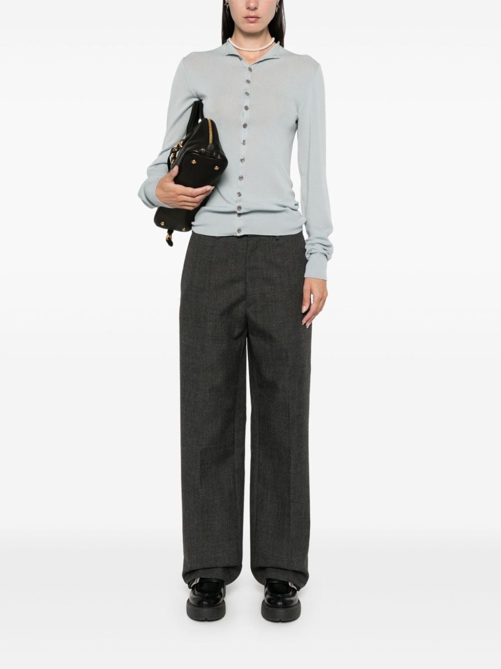 logo-patch trousers - 2