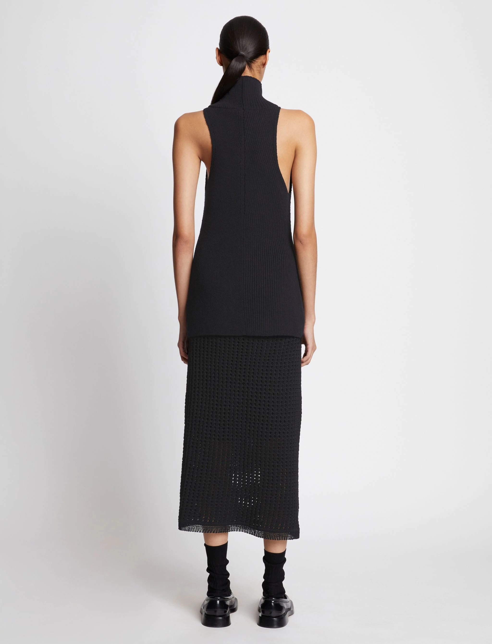 Cotton Rib Sleeveless Tank - 5
