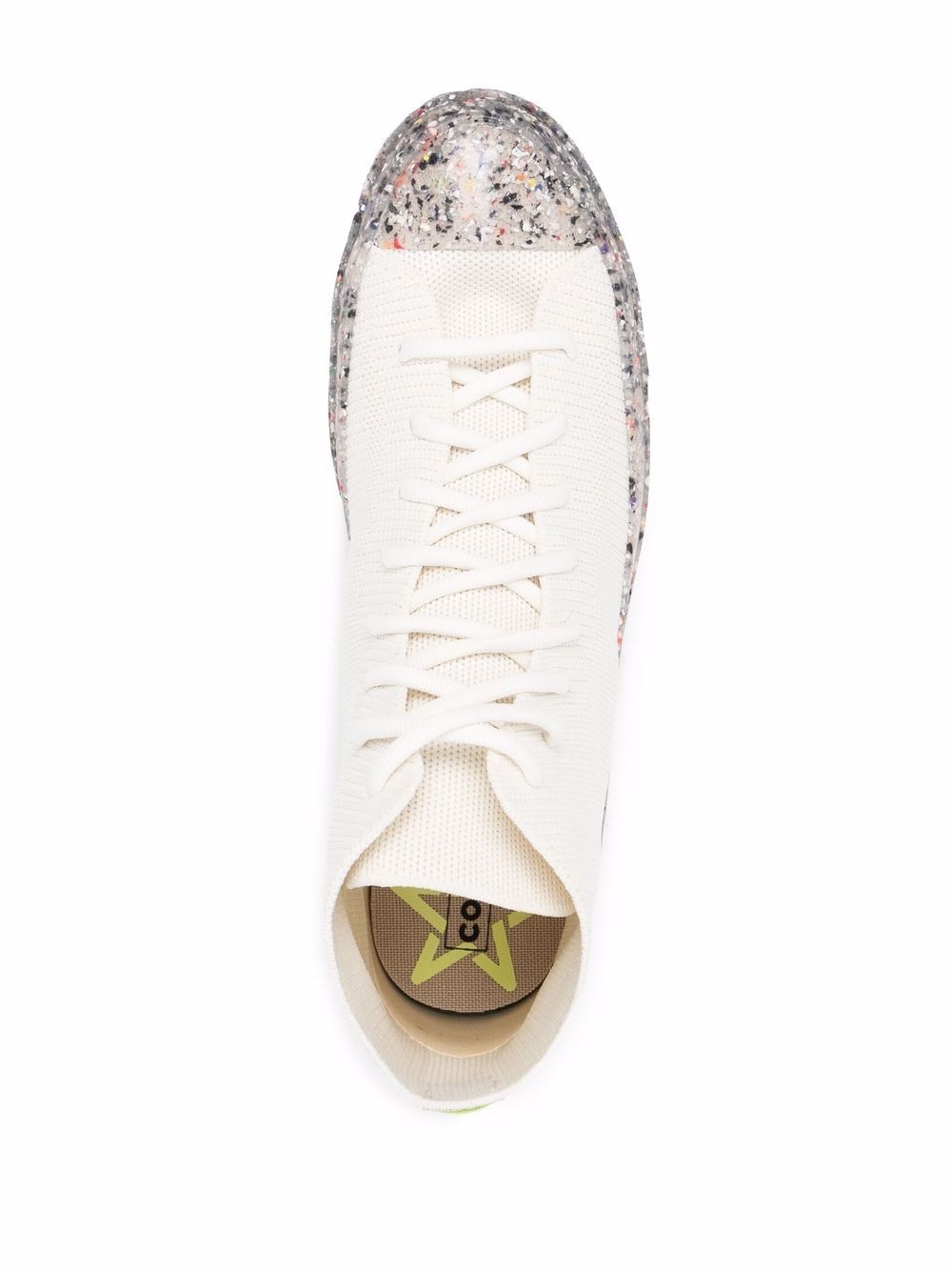 glitter-embellished All Star trainers - 4