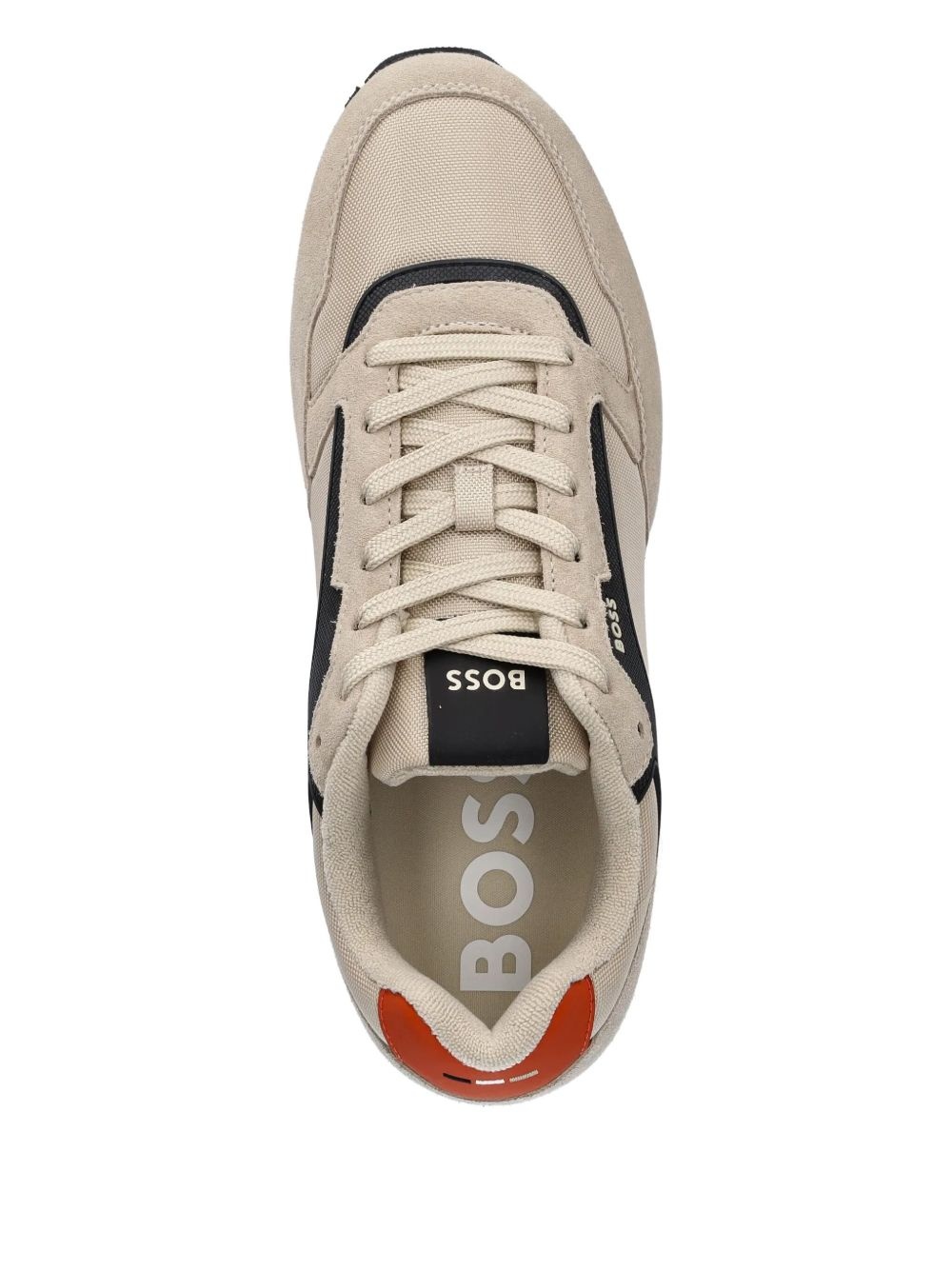 Parkour suede-panelled sneakers - 4