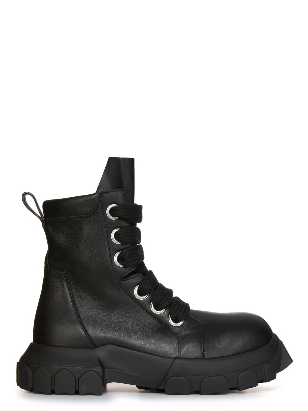 RICK OWENS Men Jumbo lace Laced up Bozo Tractor Boots - 1