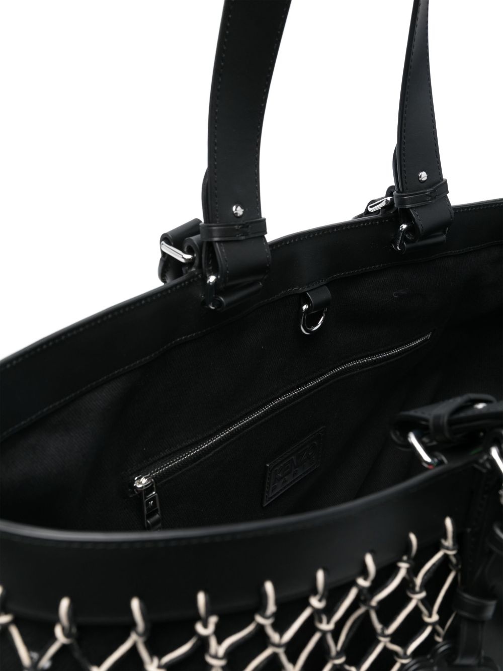 net-overlay tote bag - 5