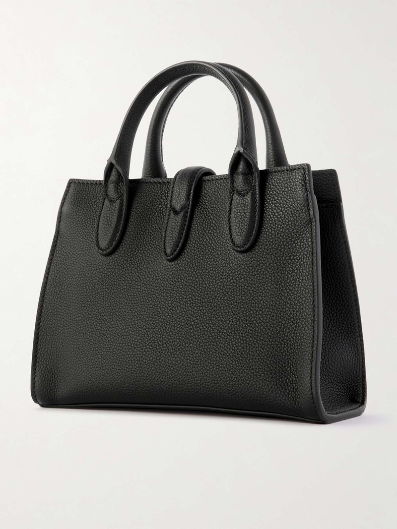 Jackie textured-leather tote 3