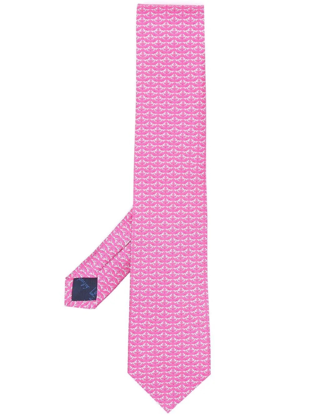 silk dragonfly-print tie - 1