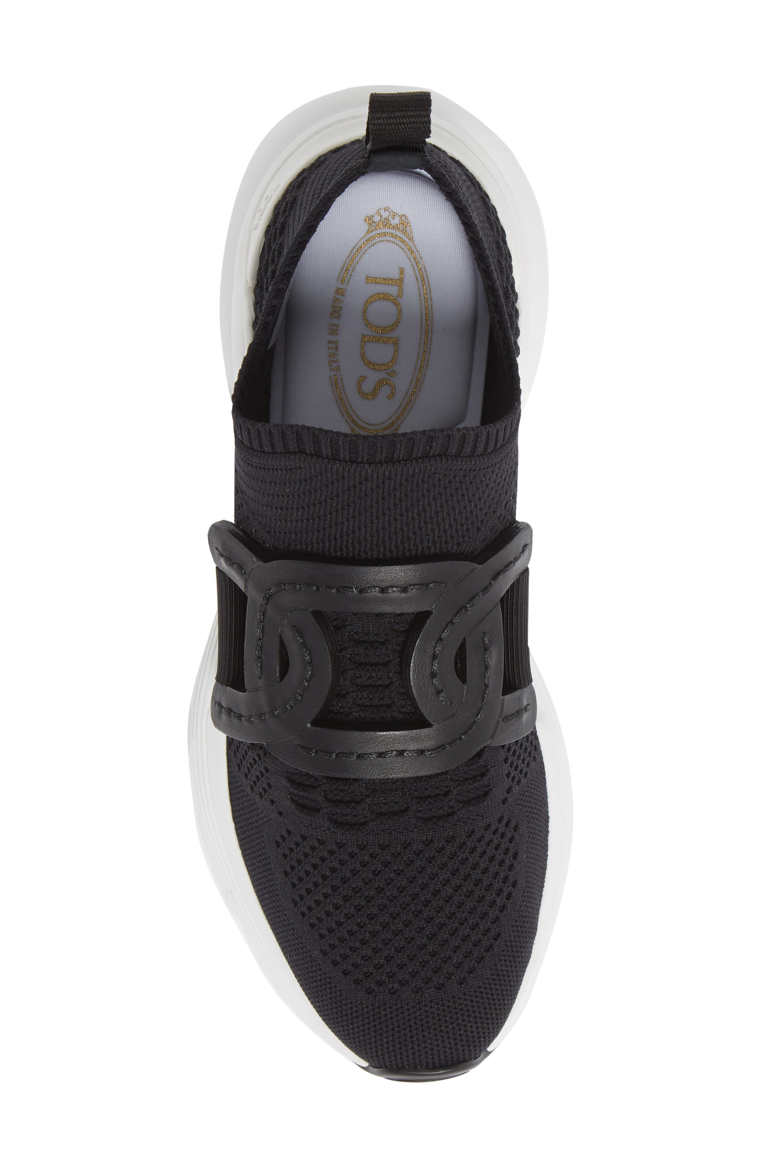 Tod's Kate Chain Detail Sneaker in Black at Nordstrom - 5