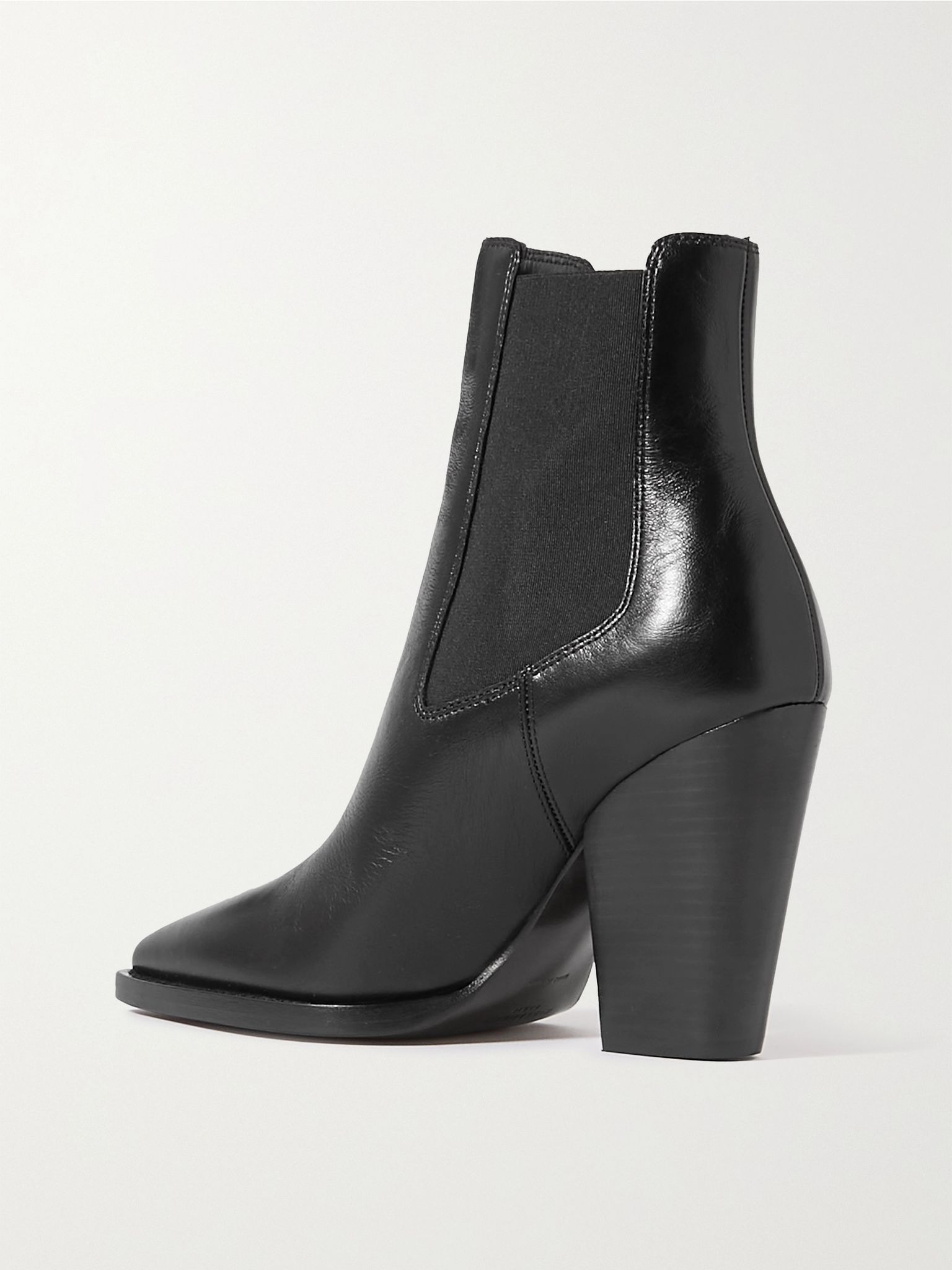Theo leather ankle boots Black - 3