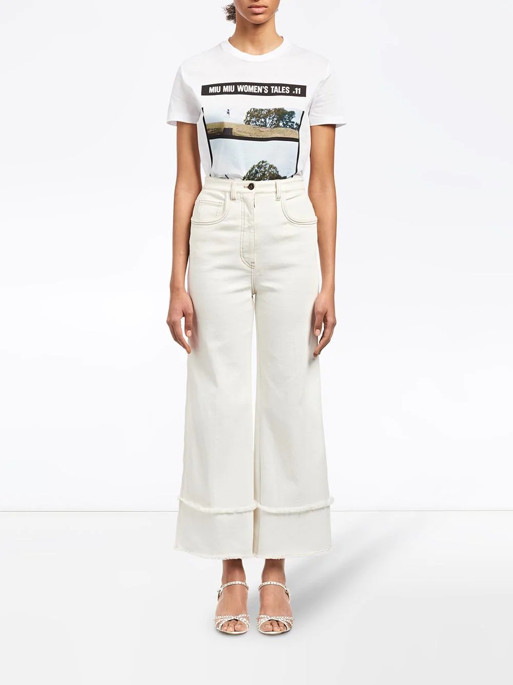 Miu Miu Tales jersey T-shirt - 2