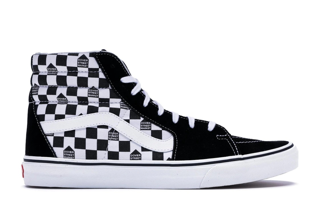 Vans Sk8-Hi DSM Checkerboard Black White - 1