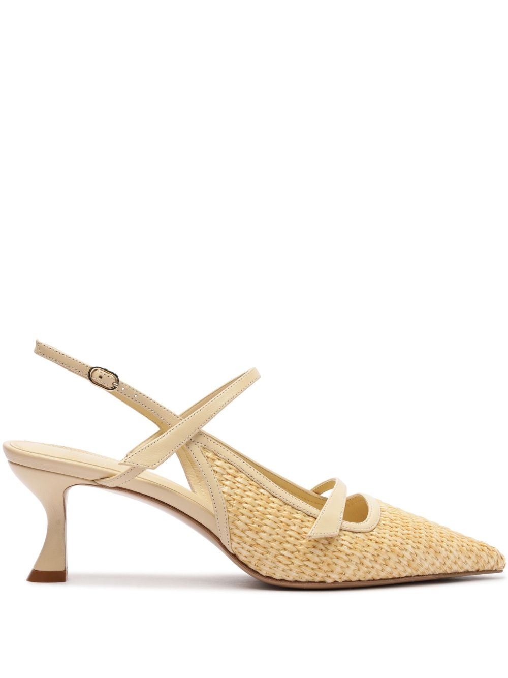 60mm Tita Raffia pumps - 1