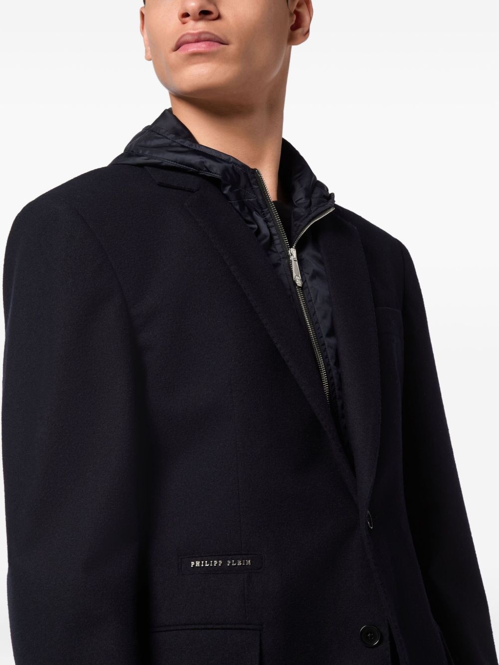 hooded blazer - 5