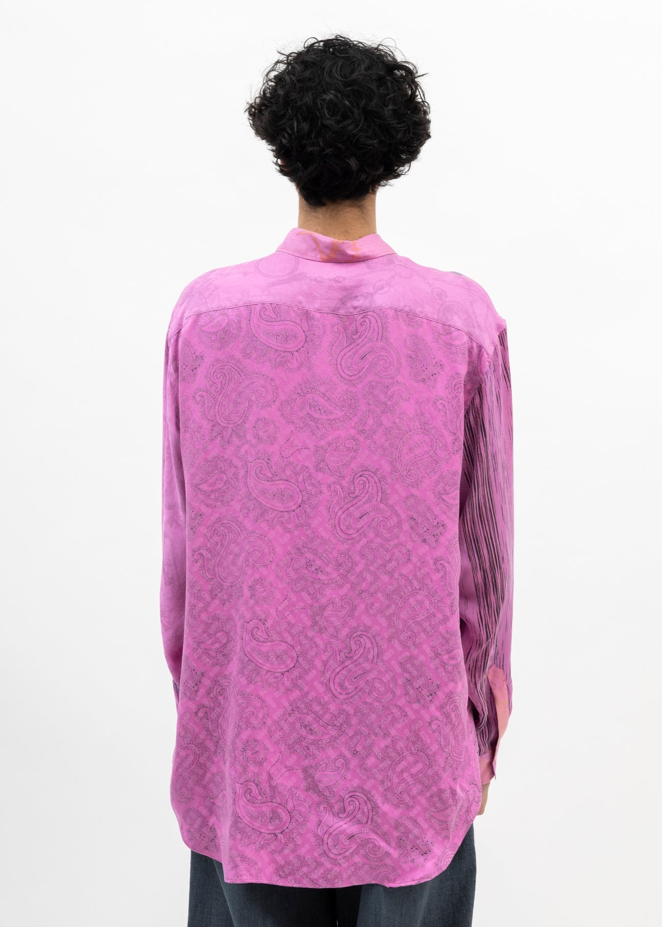 Pink Surplus Silk Shirt - 3