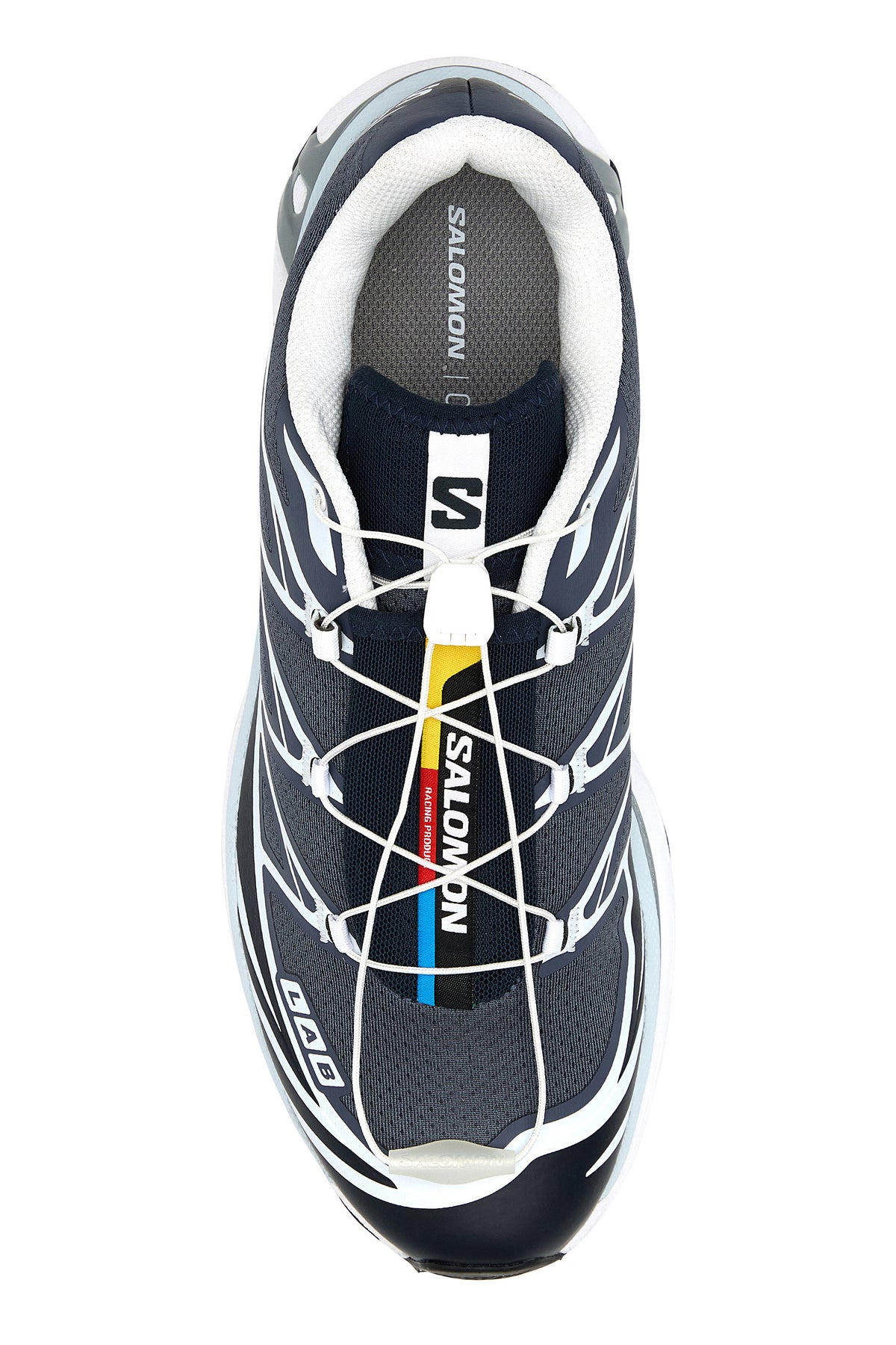 Two-tone mesh and fabric XT-6 sneakers - 4