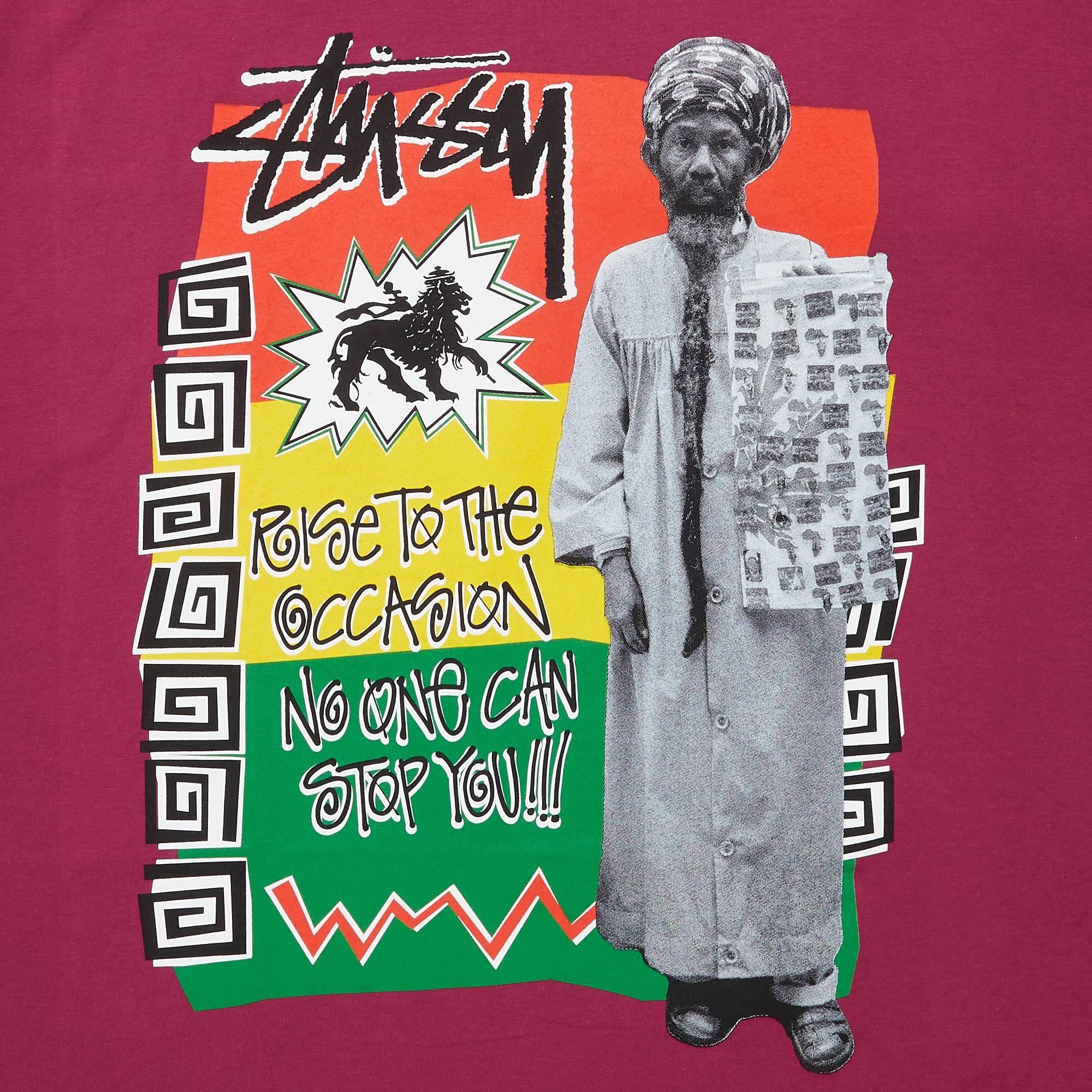 Stussy Rastafari Tee 'Grape' - 3