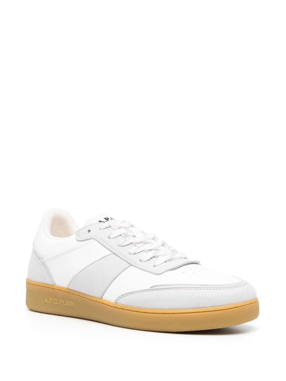 logo-print lace-up sneakers - 2