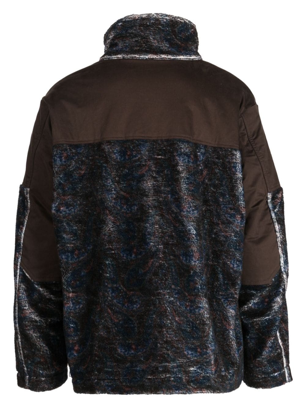 graphic-print zip-up jacket - 2