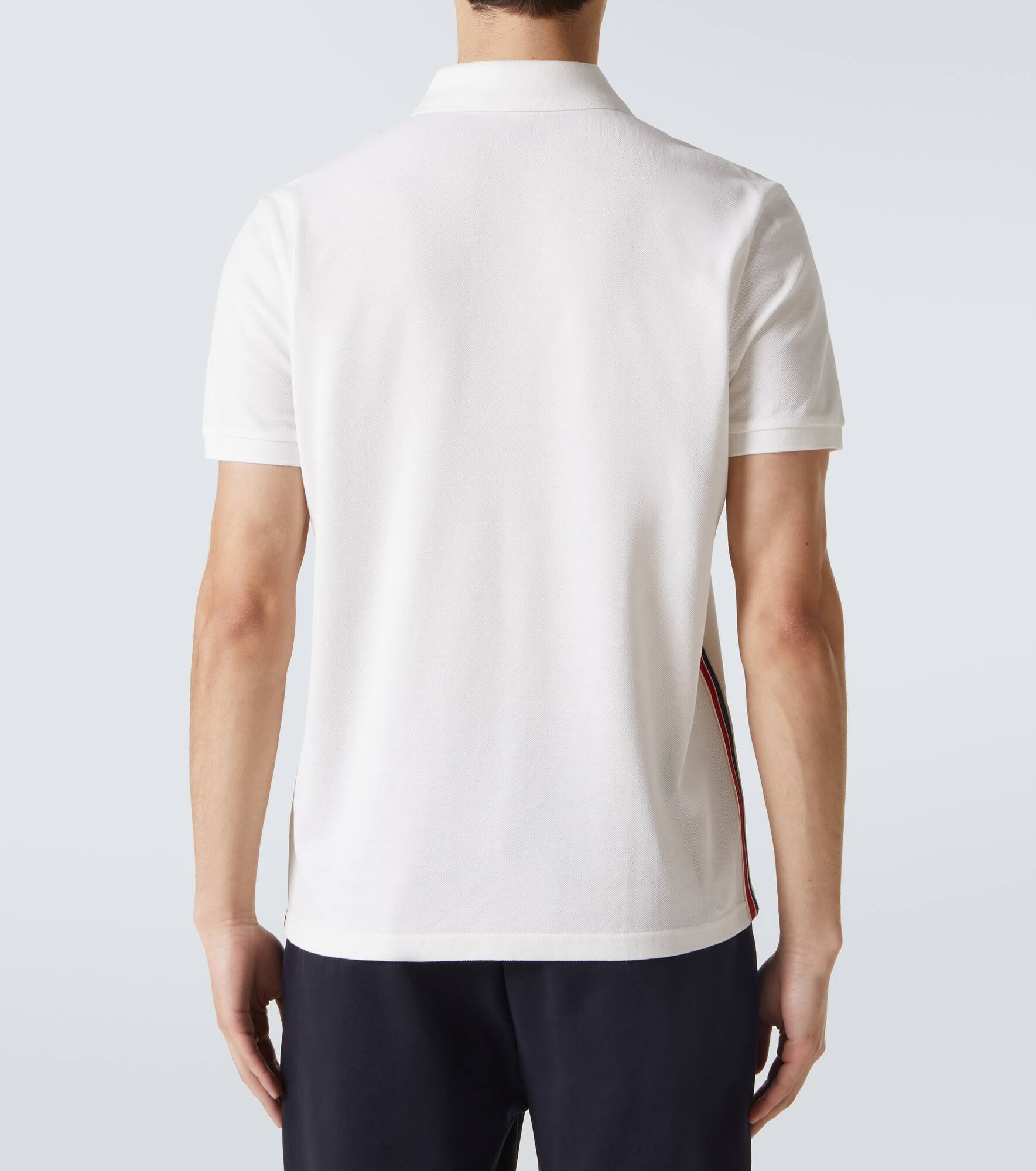 Cotton piqué polo shirt - 4