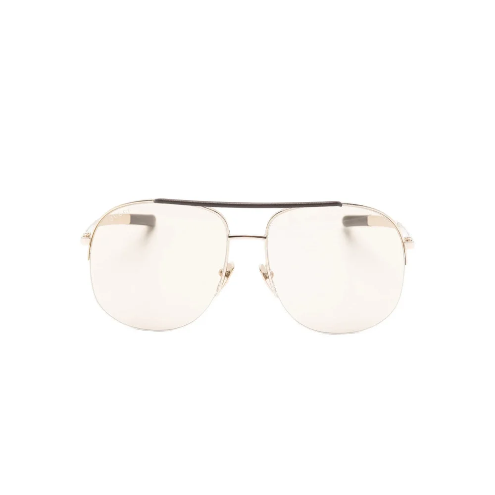 Gucci Gold Sunglasses Women - 1