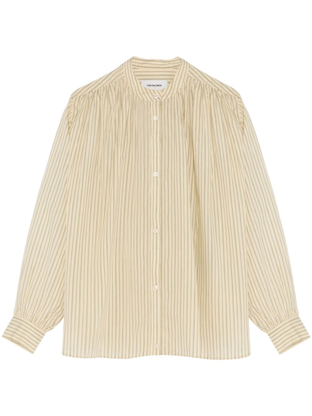 pleated shirt - 1