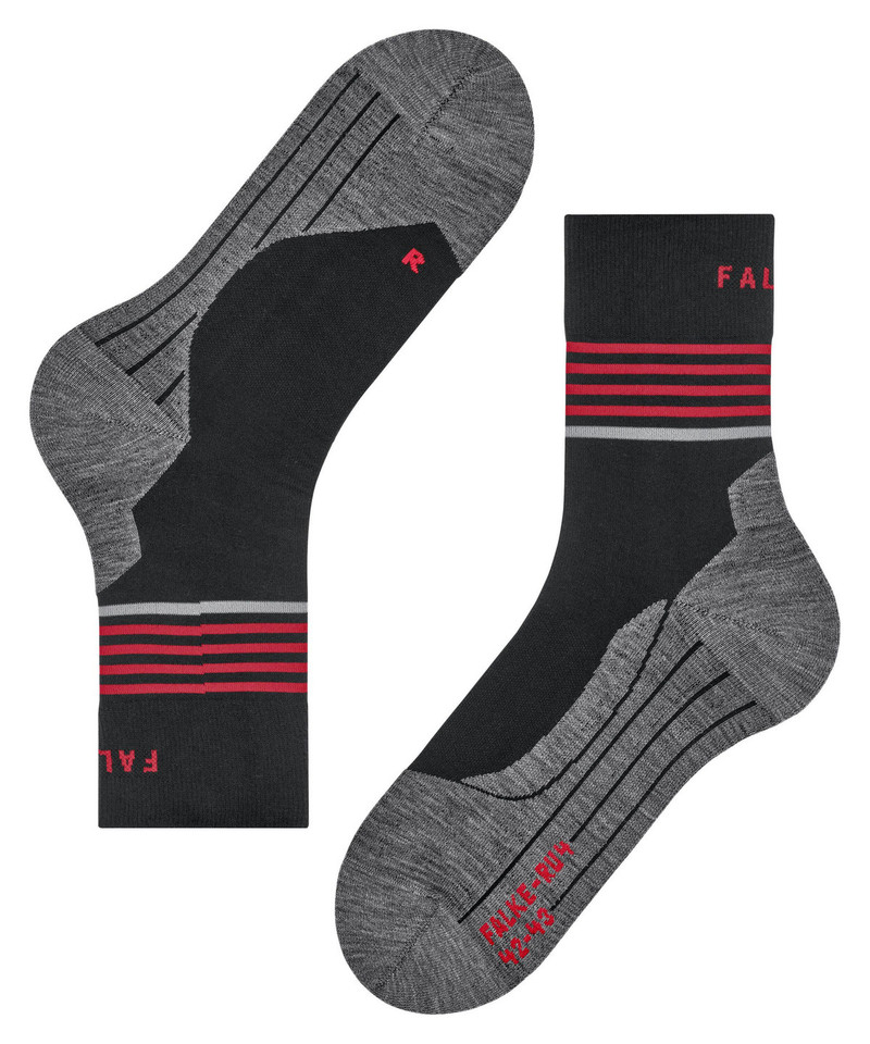 RU4 Endurance Reflect Men Running Socks 6