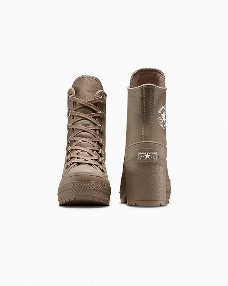 Chuck 70 De Luxe Heel Platform Leather 8