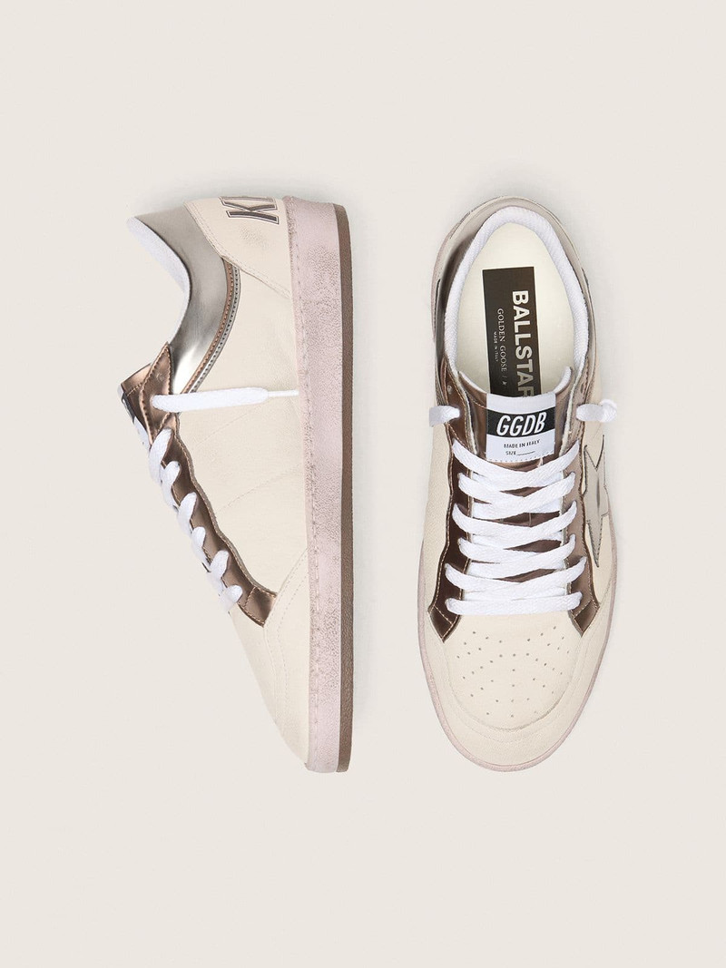 Men's Ball Star LTD in nappa leather with metallic bio-based star and inserts 3