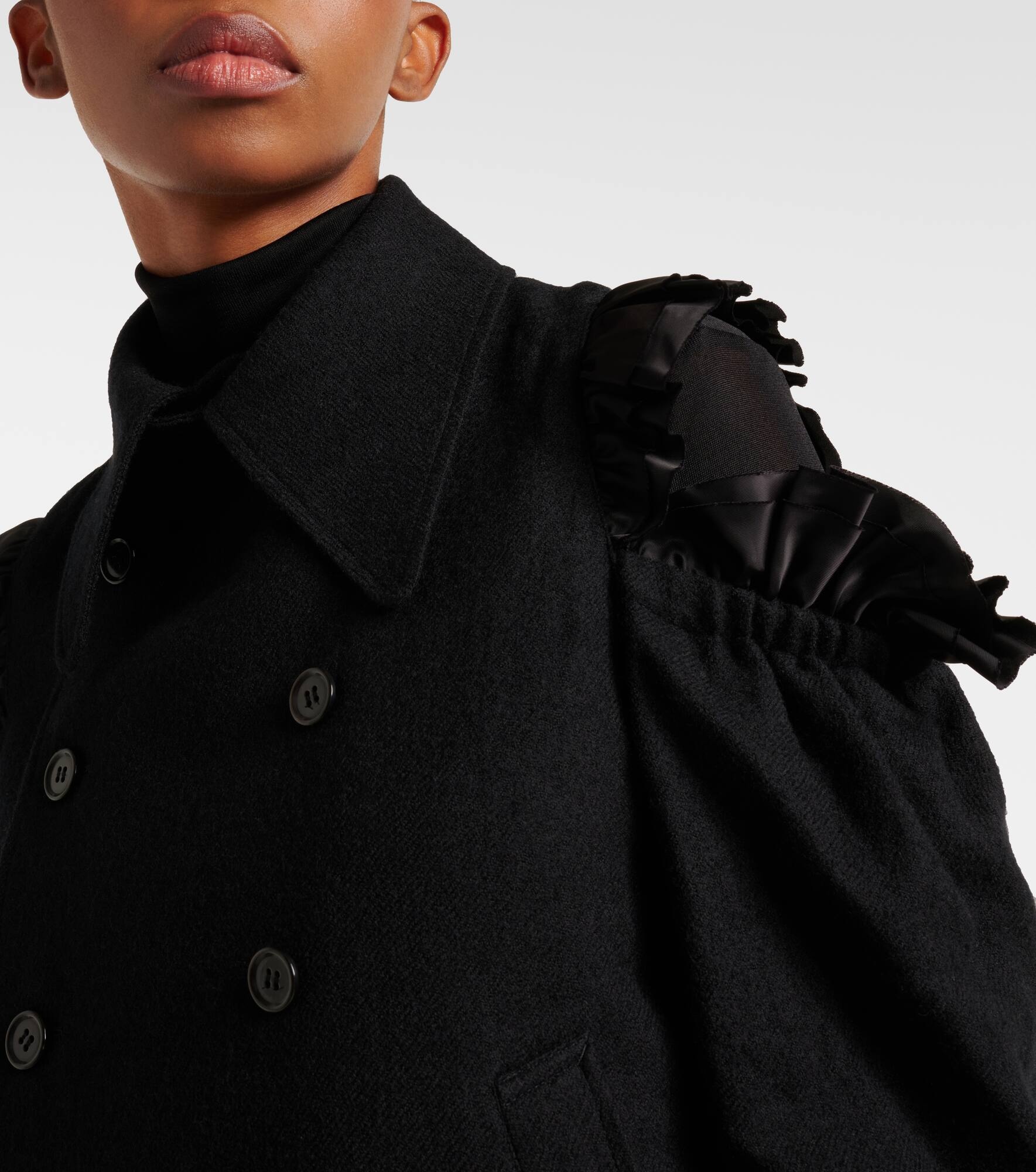 Cutout wool jacket - 5
