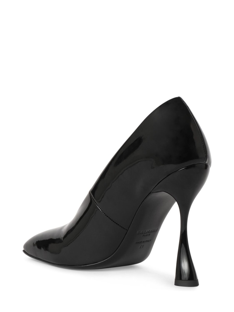 95mm Eden patent leather pumps - 4