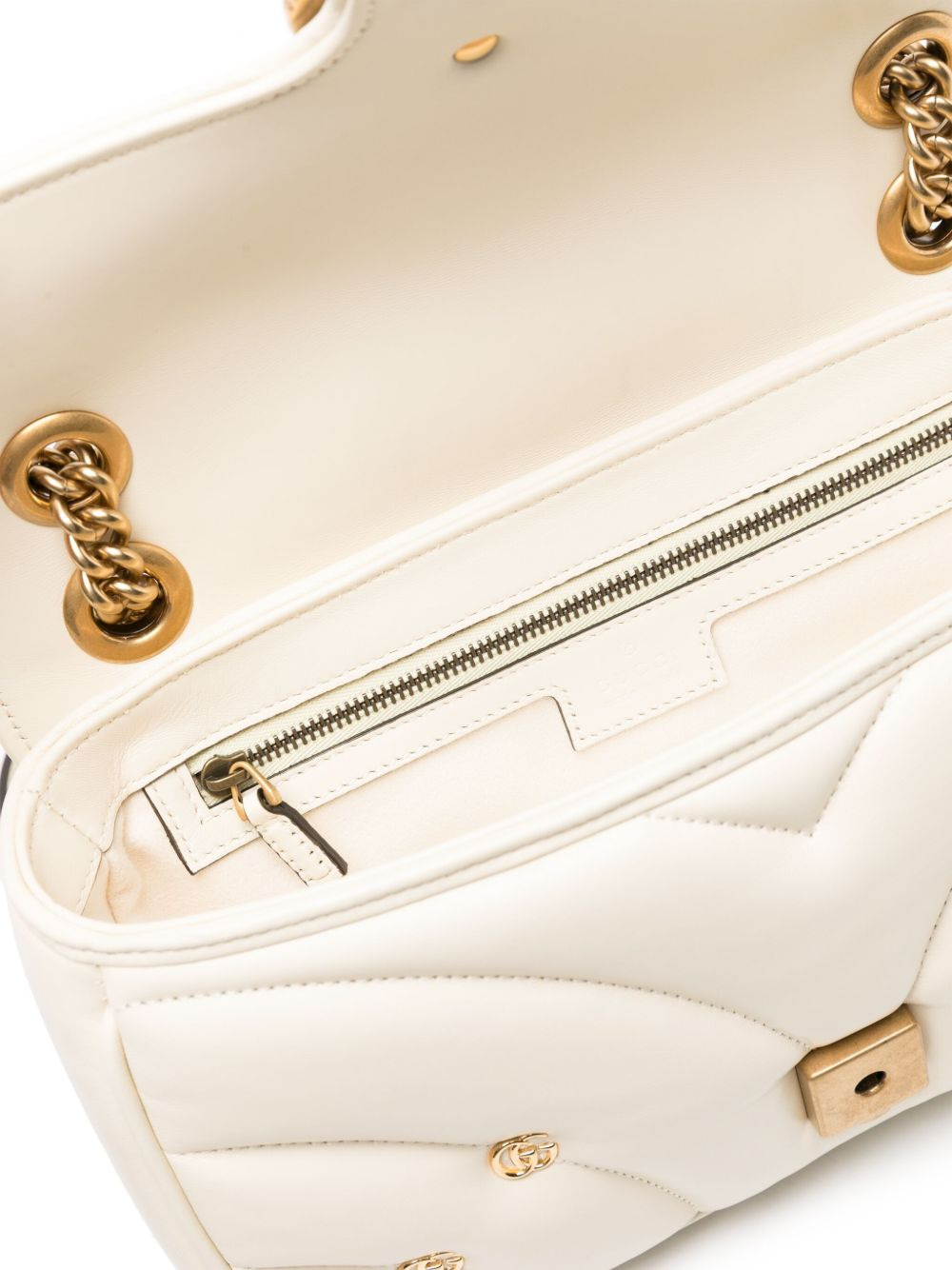 small GG Marmont leather shoulder bag - 5