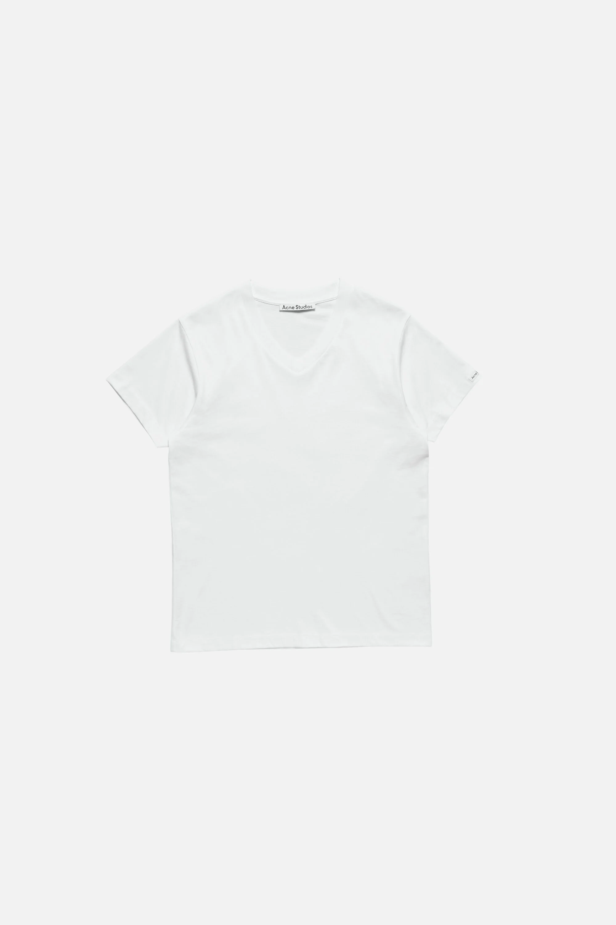V-neck t-shirt - Optic White - 1
