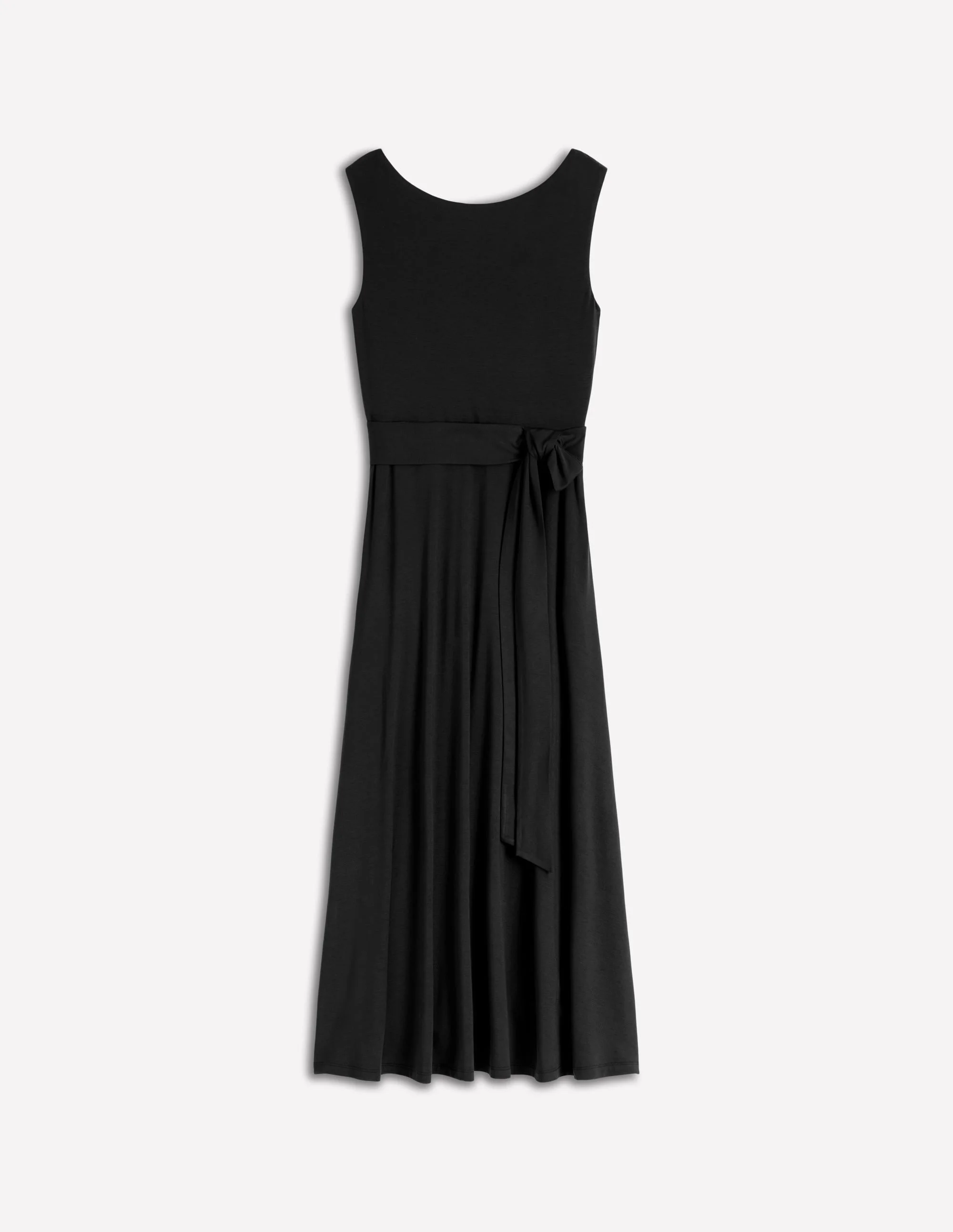 Tamsin Jersey Midi Dress-Black - 1