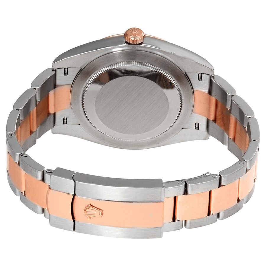 Rolex Datejust Automatic Diamond Men's Steel and 18ct Everose Gold Oyster Watch 126331MDO - 3