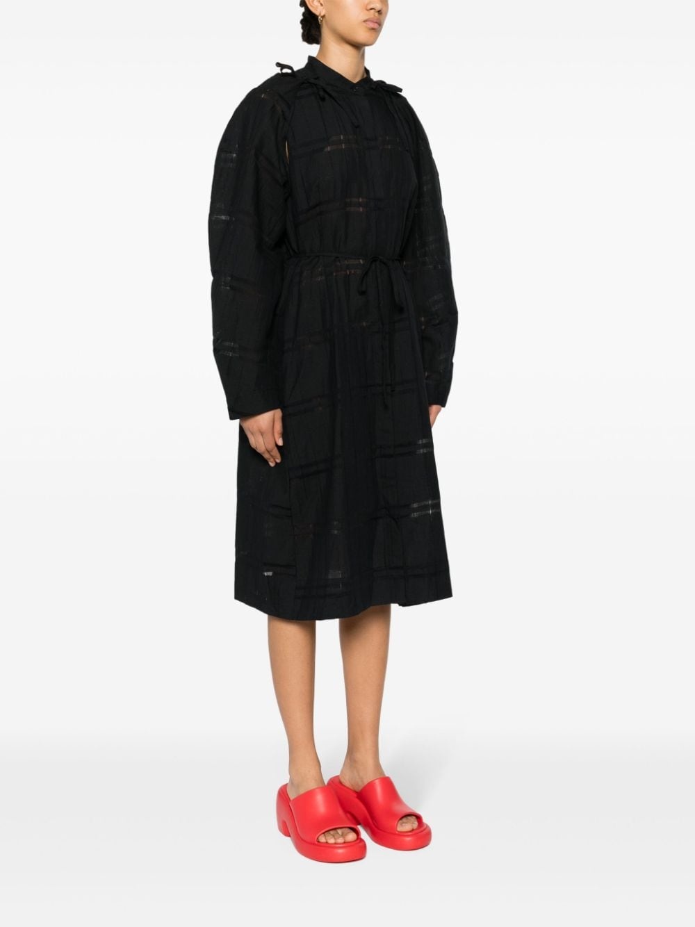 Spam striped midi dress - 3