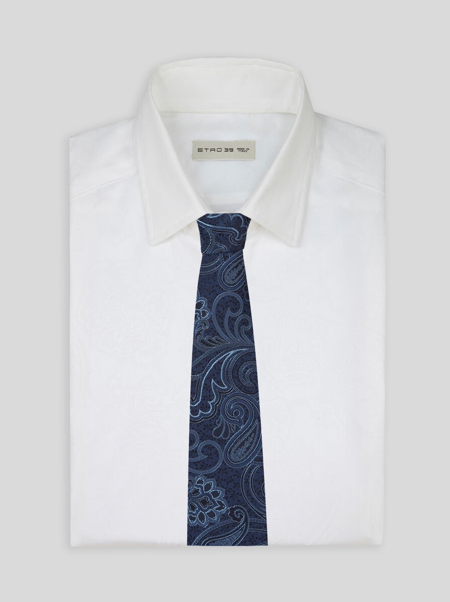 PAISLEY JACQUARD TIE - 2