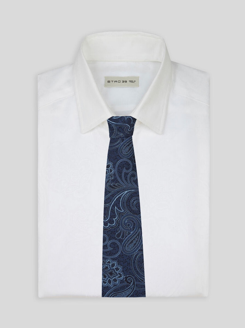 Etro PAISLEY JACQUARD TIE outlook