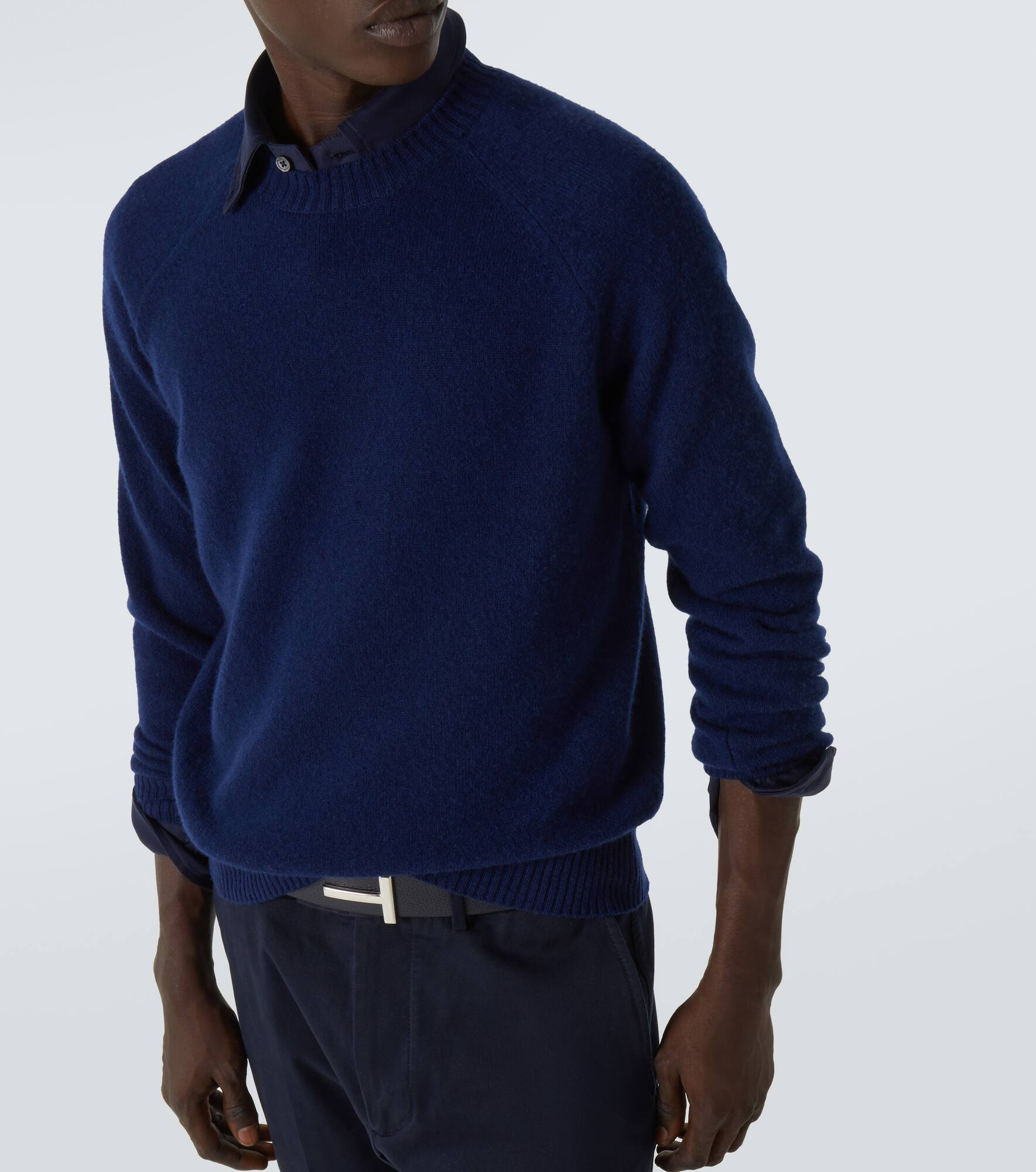 Wool and cashmere sweater - 5