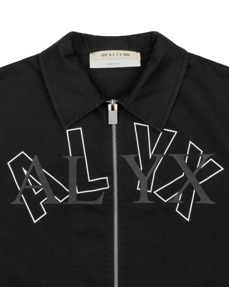 LOGO S/S ZIP SHIRT 4