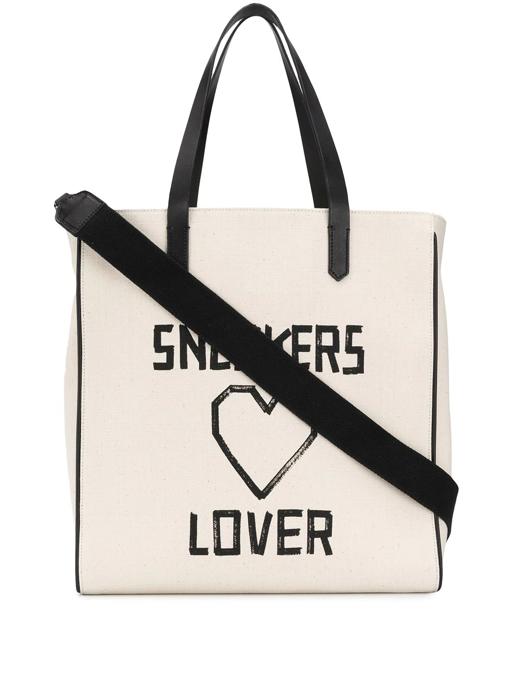 graphic-print tote bag - 1