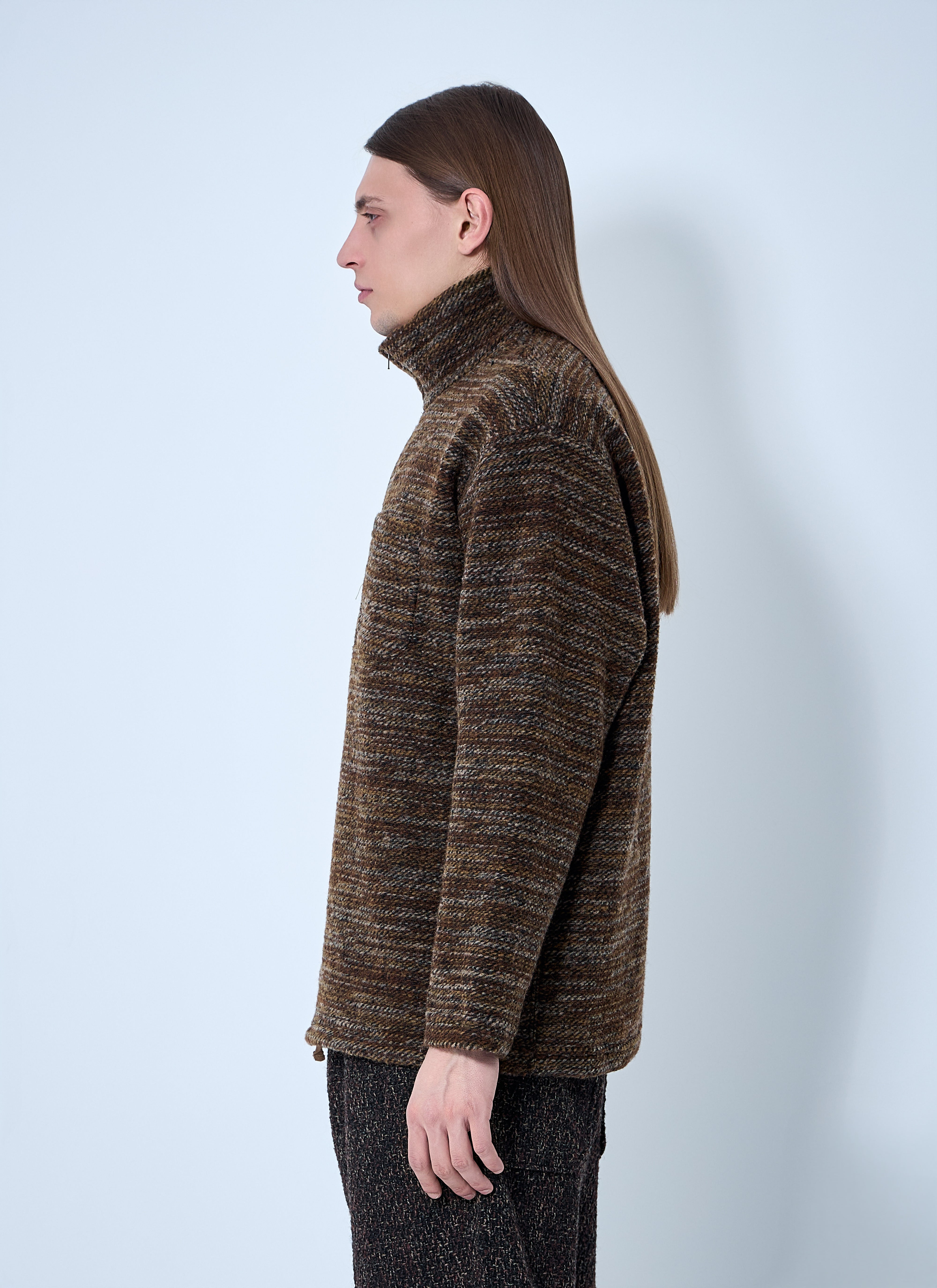 Vetements Men Classic Pearl Button Cardigan - 3